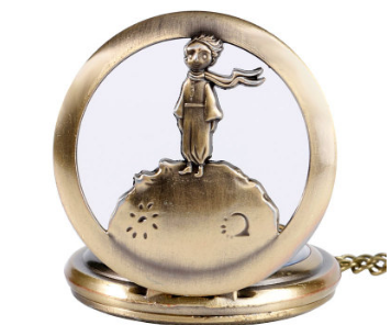 Vintage-Style Pocket Watch Necklace