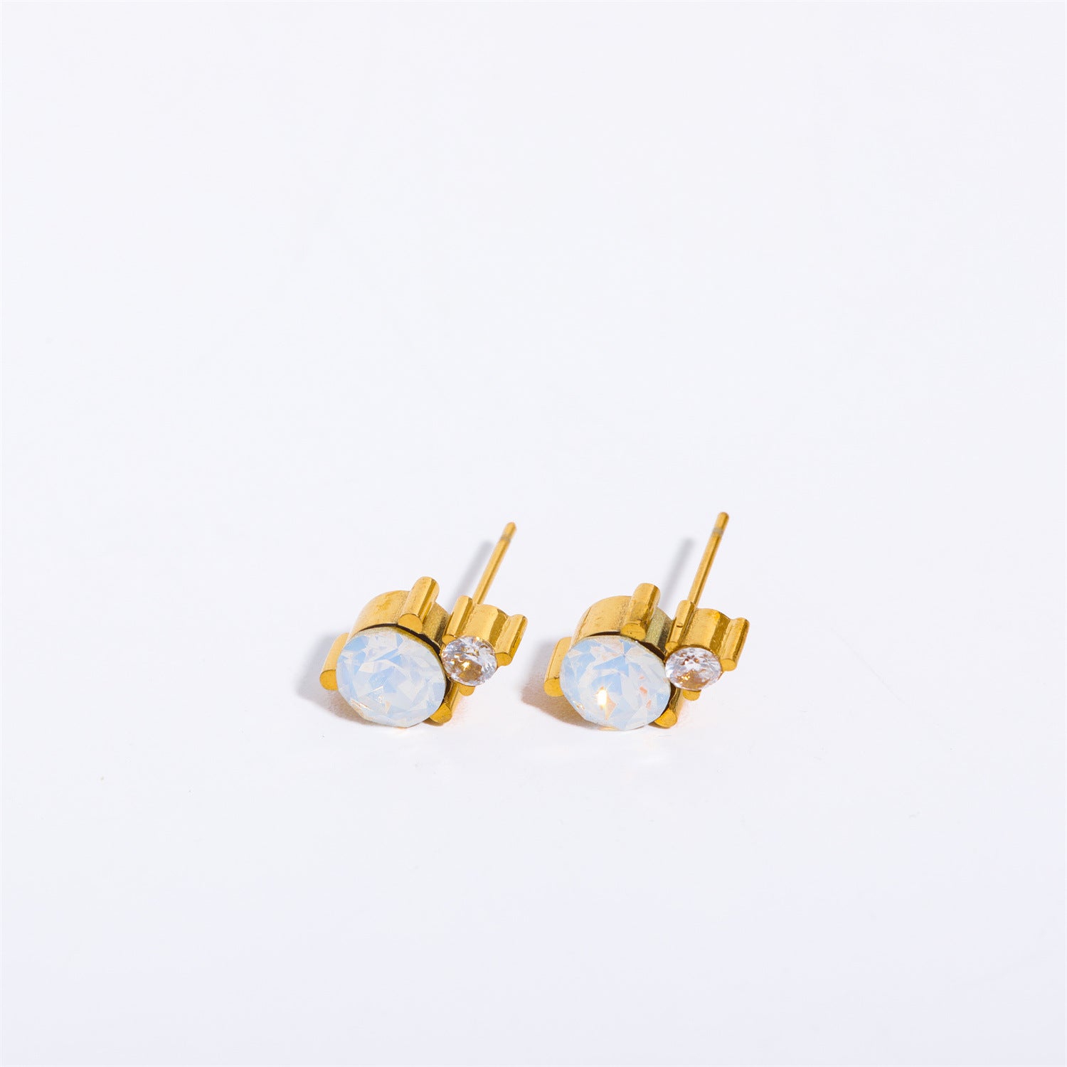 December Birthstone Stud Earrings