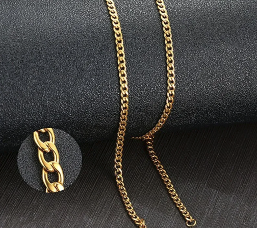 Cuban Chain Necklace, Unisex