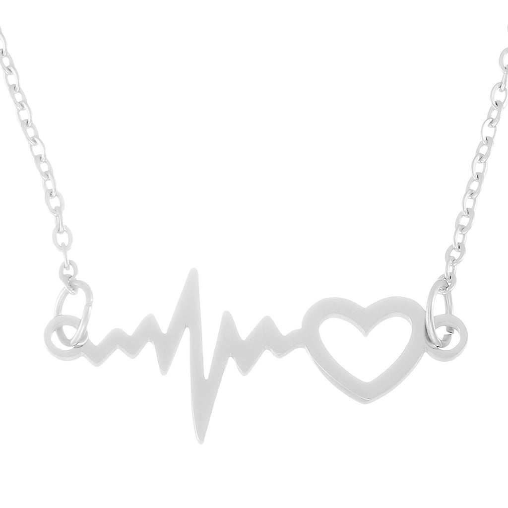 Heartbeat Pulse Necklace for Couples