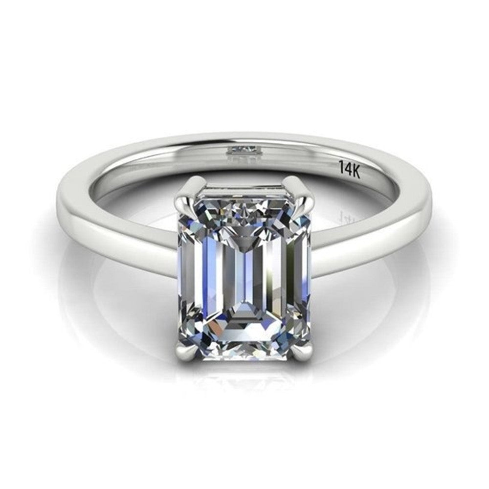 Platinum Zirconia Couple Rings