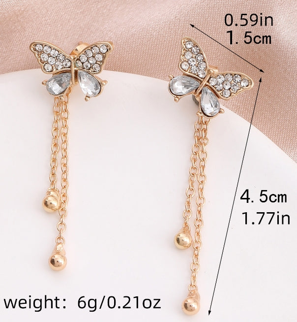 14K Gold-Plated Statement Earrings