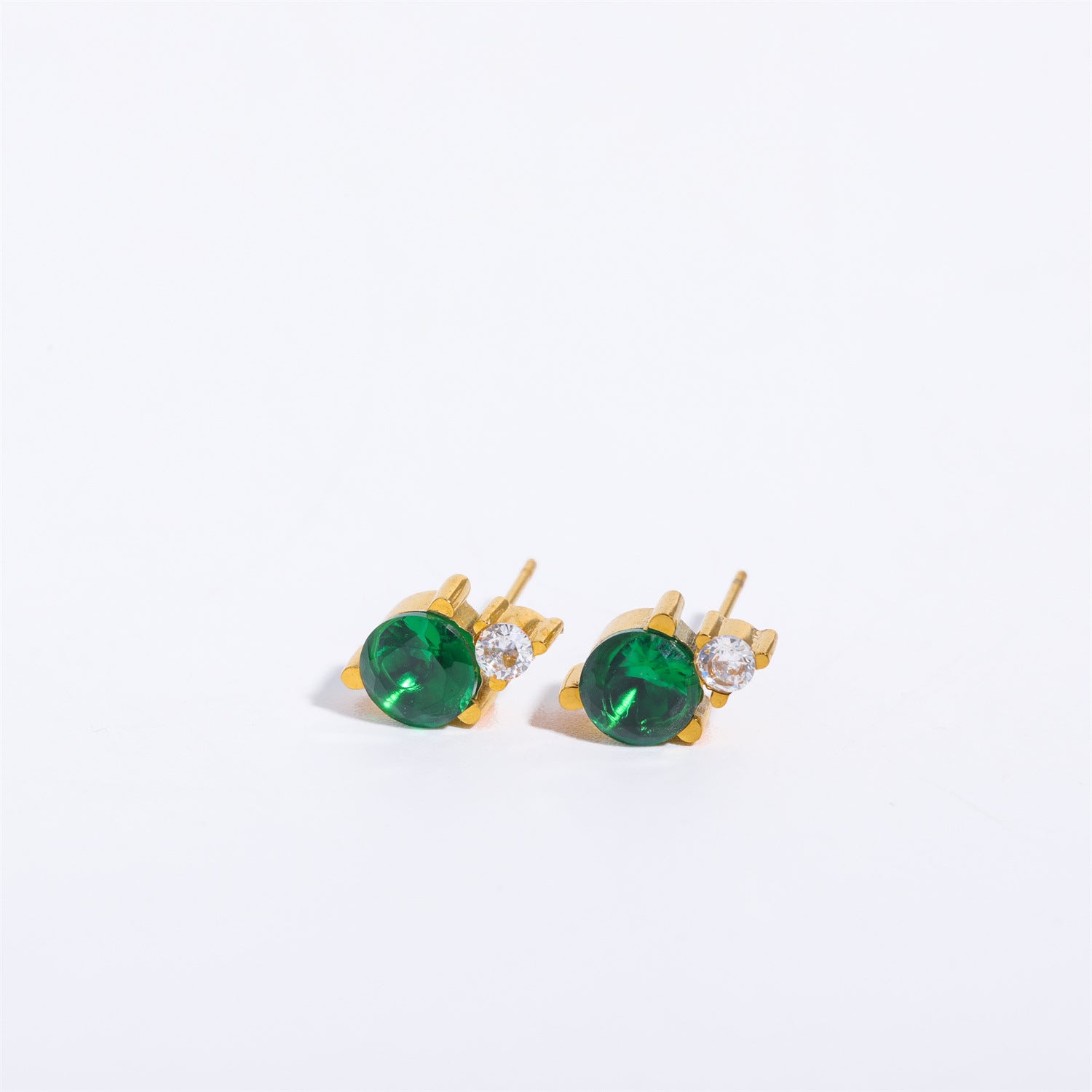 December Birthstone Stud Earrings