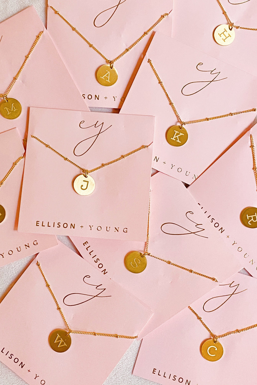 Singular Charm Initial Necklace
