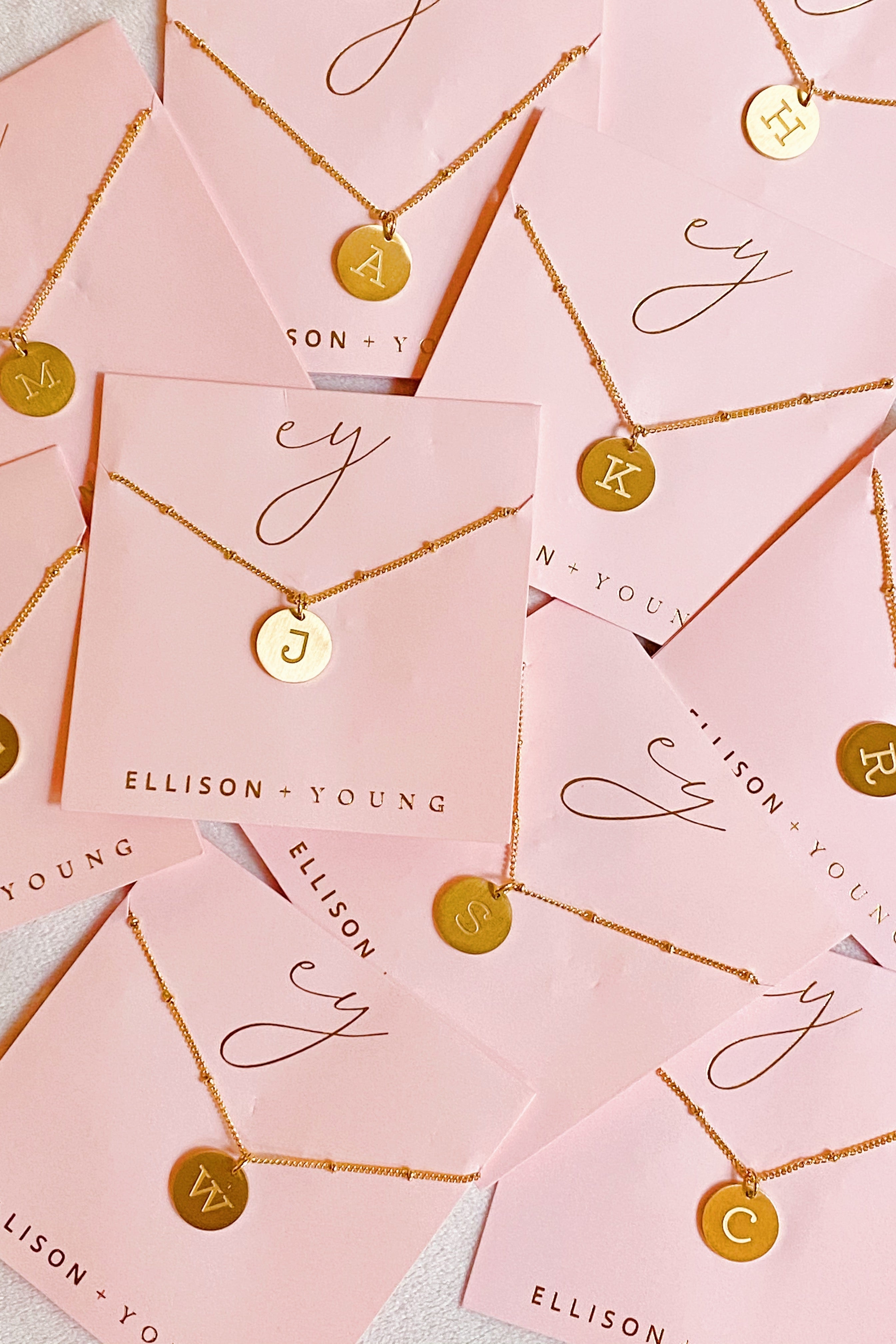 Singular Charm Initial Necklace
