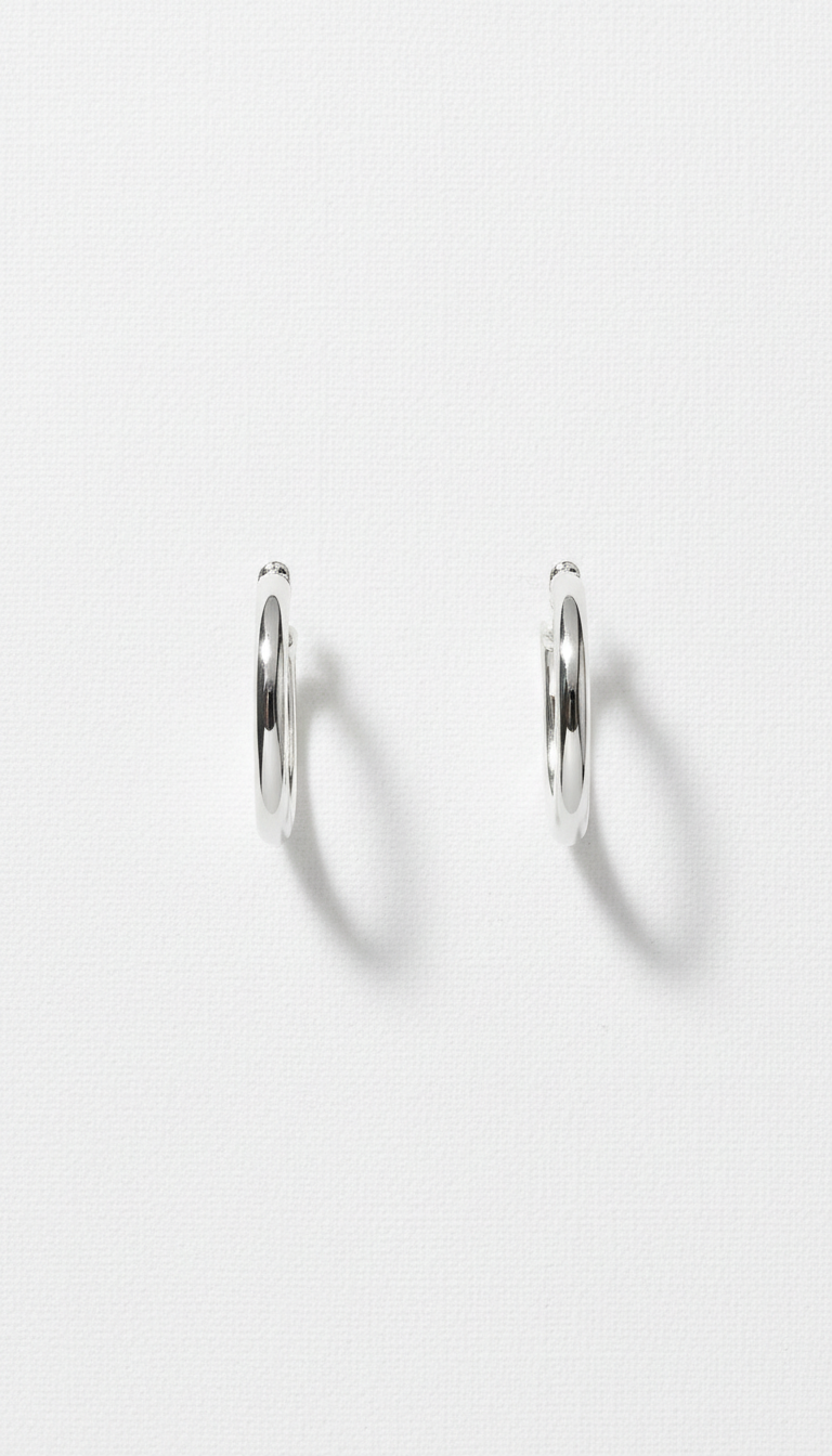 Sterling Silver Hoop Earrings