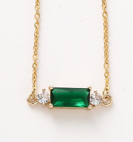 Korean-Japanese Style S925 Silver 18K Gold Necklace Set