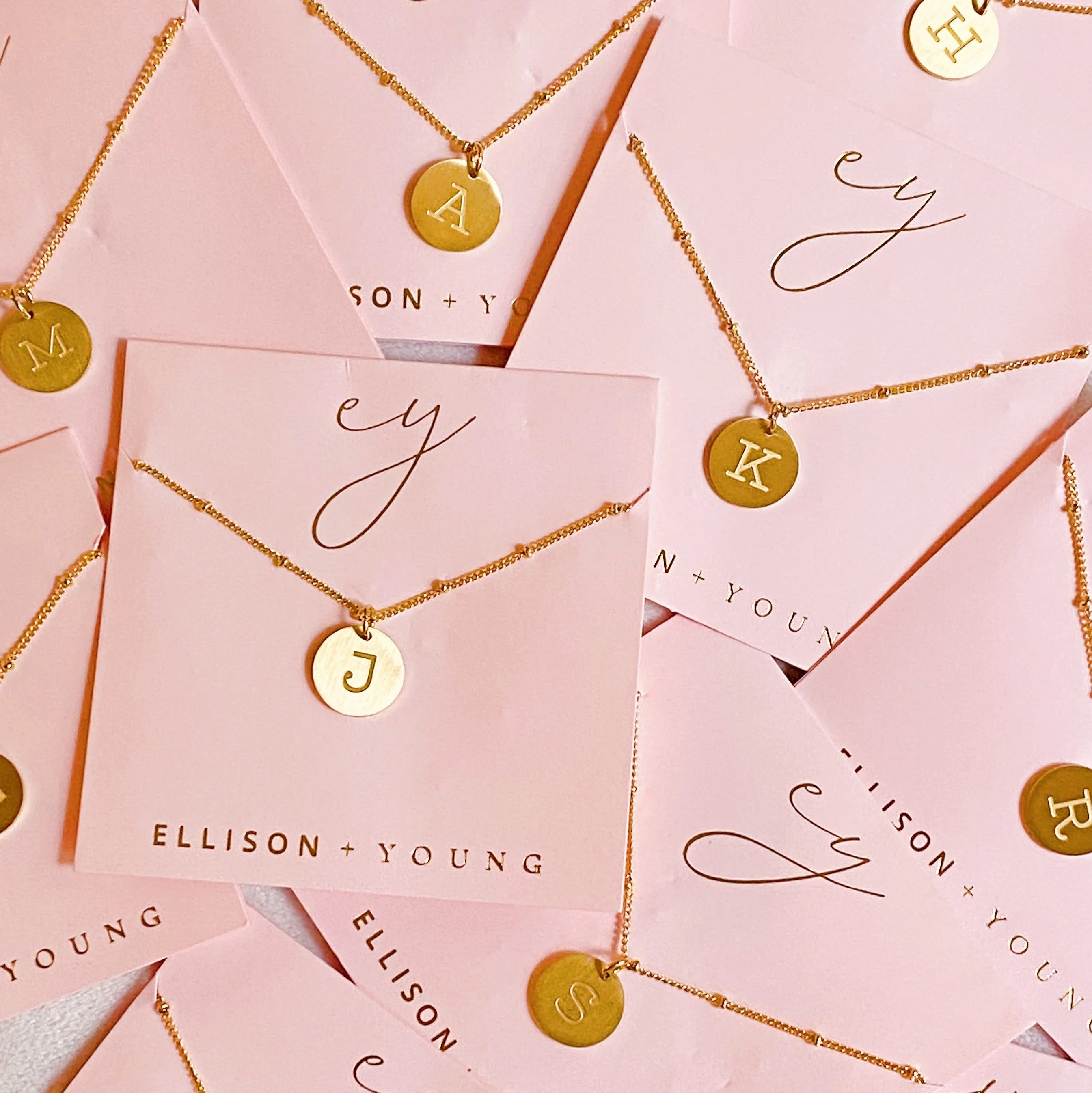 Singular Charm Initial Necklace