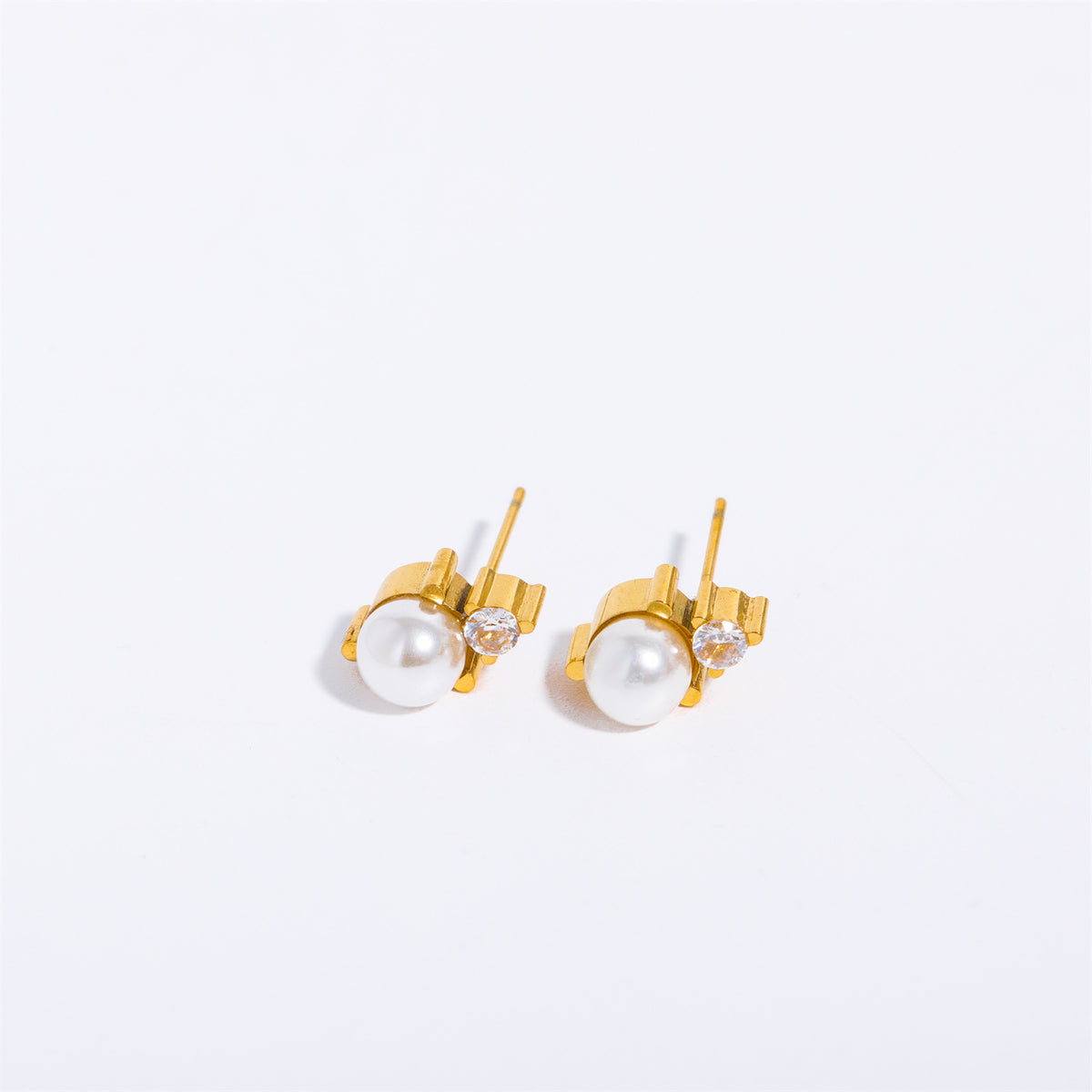 December Birthstone Stud Earrings