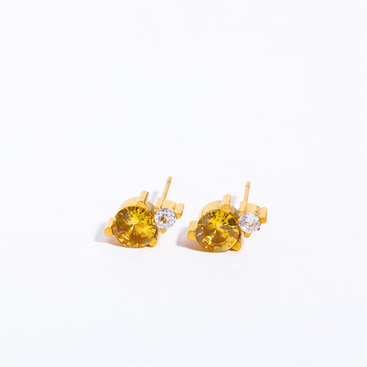 December Birthstone Stud Earrings
