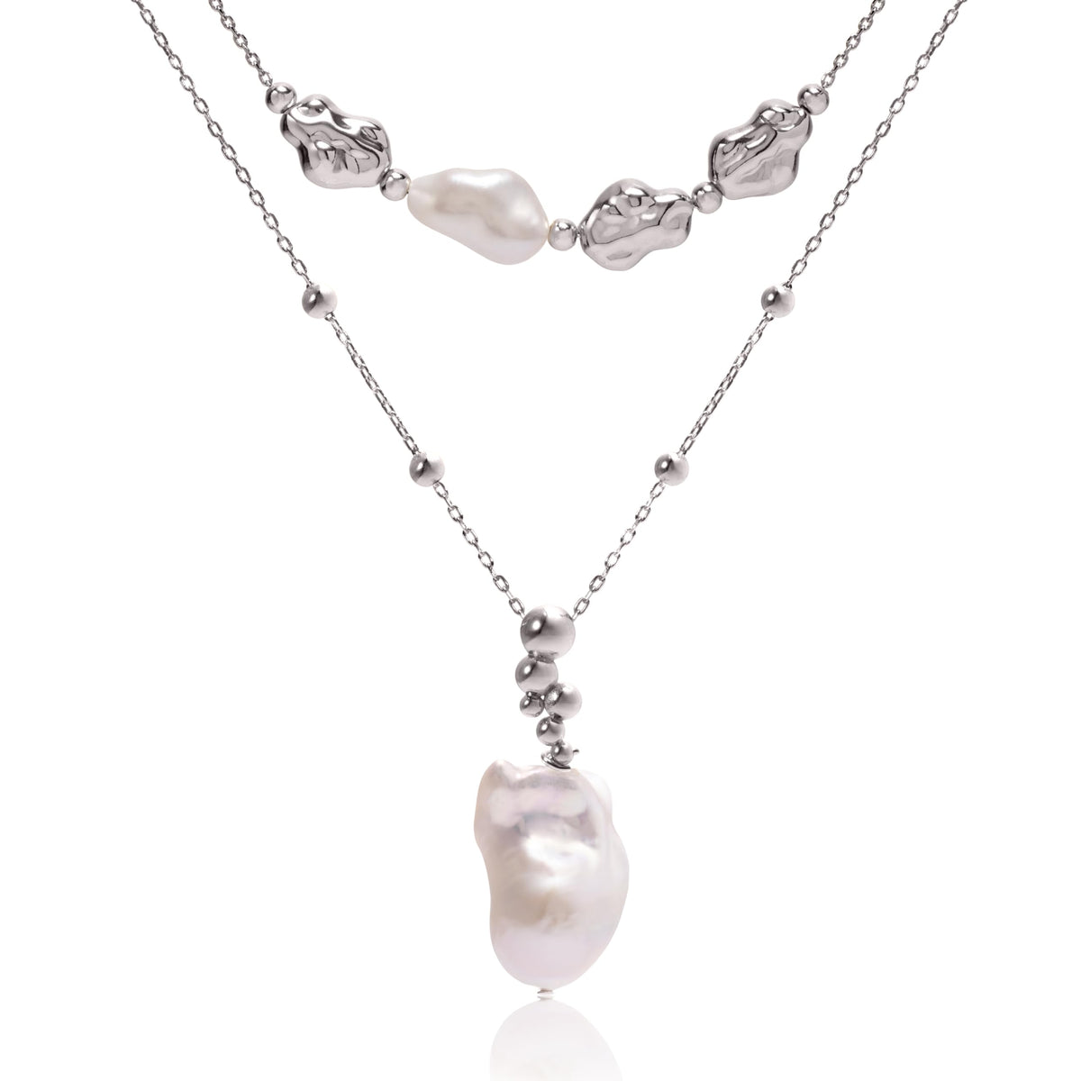 Baroque Pearl Pendant Necklace