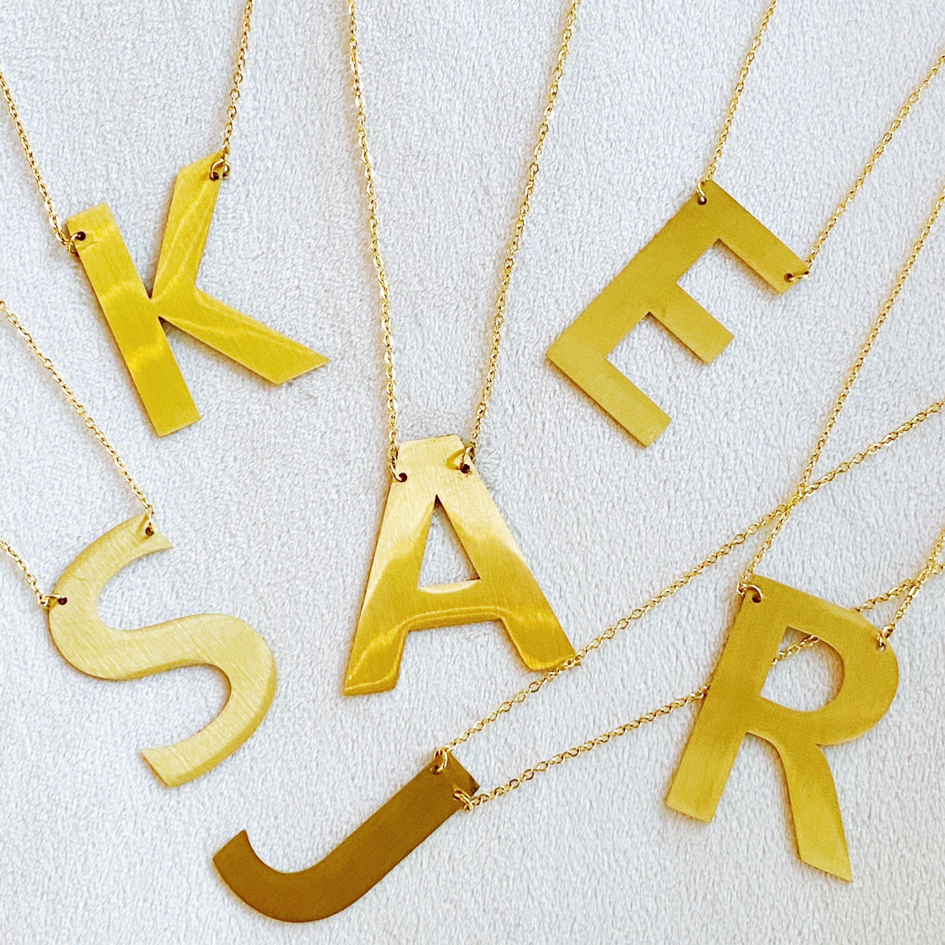 Boldly You Initial Necklace