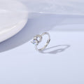 Adjustable Bestie Rings, Set of 2, worn view